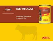 JosiDog Wołowina w sosie 12x415g – mokra karma dla dorosłych psów – zdjęcie 4