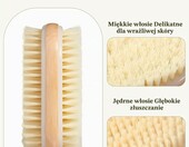 Blendura Szczotka do kąpieli 45 cm – szczotka do ciała z długim uchwytem – zdjęcie 3
