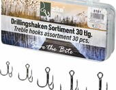 Zite Fishing zestaw 30 haczyków wędkarskich – 5 rozmiarów, pudełko – zdjęcie 1