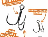 Zite Fishing zestaw 30 haczyków wędkarskich – 5 rozmiarów, pudełko – zdjęcie 2