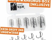 Zite Fishing zestaw 30 haczyków wędkarskich – 5 rozmiarów, pudełko – zdjęcie 5
