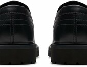 Clarks Berwick Lo – skórzane mokasyny męskie, czarne – zdjęcie 5