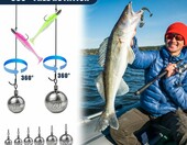 Zestaw ciężarków wędkarskich Drop Shot 3,5–20 g, 35 szt. – zdjęcie 4