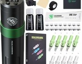 Dragonhawk TZ-212 Zestaw do tatuażu – bezprzewodowa maszynka Rotary Pen – zdjęcie 1