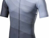 BERGRISAR Koszulka rowerowa męska z kieszeniami, szara – zdjęcie 1