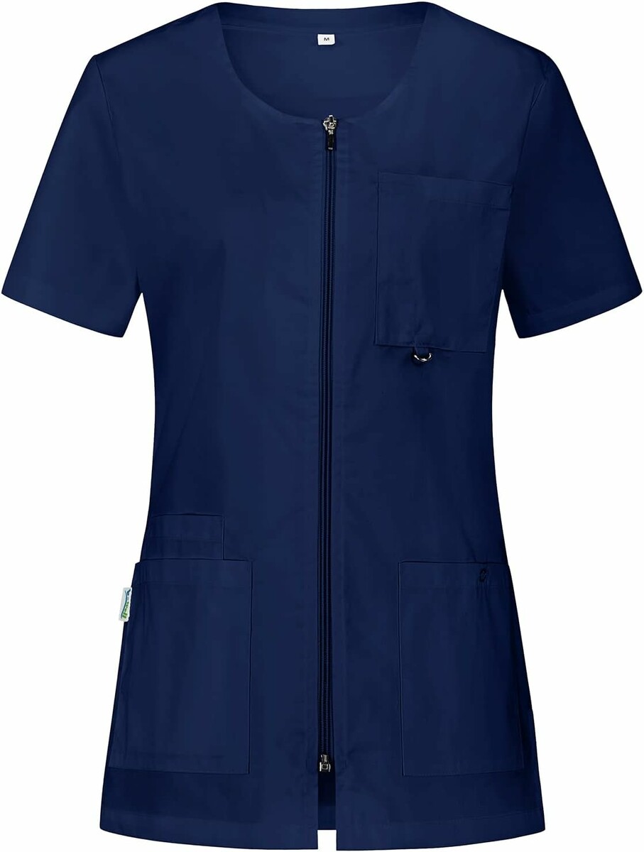 B-well Stella – bluza medyczna damska kasak, niebieska, 3XL