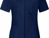 B-well Stella – bluza medyczna damska kasak, niebieska, 3XL – zdjęcie 1