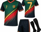SPORT13F Dziecięcy strój piłkarski 4w1 Portugalia, rozmiar 134 – zdjęcie 1