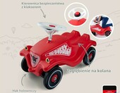 BIG Bobby Car Classic - jeździk dla dzieci, pojazd ślizgowy do 50 kg, czerwony – zdjęcie 4