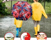 Parasolka dziecięca BONNYCO Spiderman, składana, kompaktowa – zdjęcie 4