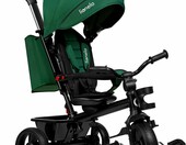 Lionelo Haari rowerek trójkołowy z rączką rodzica, zielony/czarny, do 25 kg – zdjęcie 1
