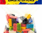 LEGO Classic Basic Bricks 3001 – 100 mieszanych kolorowych klocków 2x4 – zdjęcie 2