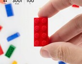 LEGO Classic Basic Bricks 3001 – 100 mieszanych kolorowych klocków 2x4 – zdjęcie 5