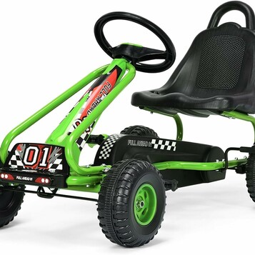 Gokart na pedały dla dzieci COSTWAY, stan: nowy