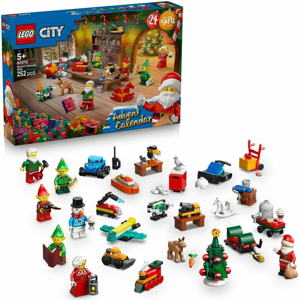 LEGO City Kalendarz adwentowy 2026 60510 – 252 elementy