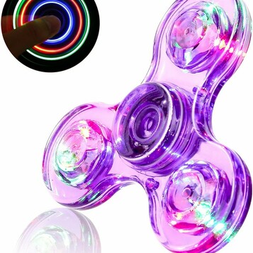 Fidget spinner LED świecący SCIONE (stan nowy)