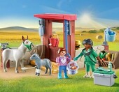 PLAYMOBIL Country 71471 Weterynarz z osiołkami – zestaw figurek – zdjęcie 4
