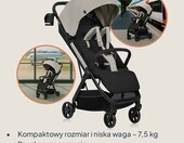 Lionelo Julie Air lekki wózek podróżny, składany, do 22 kg, beżowy – zdjęcie 2