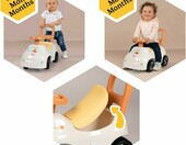 Jeździk Smoby Kubuś Puchatek 2w1, pchacz ze schowkiem, od 10 mies. – zdjęcie 3