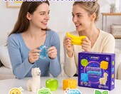 AIYONG Squishy Fun Box zestaw 4 gniotków dla dzieci, ser, kostki lodu, jabłko, alpaka – zdjęcie 3