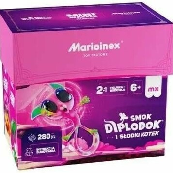 Diplodok i Kotek 280 Marioinex Mini Waffle (stan nowy)