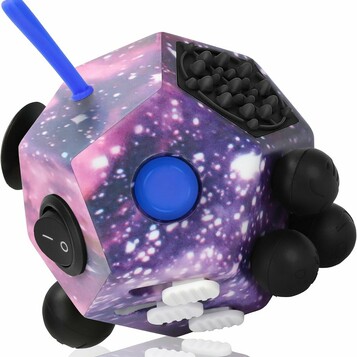 Kostka antystresowa VCOSTORE Fidget Cube Galaxy (stan nowy)