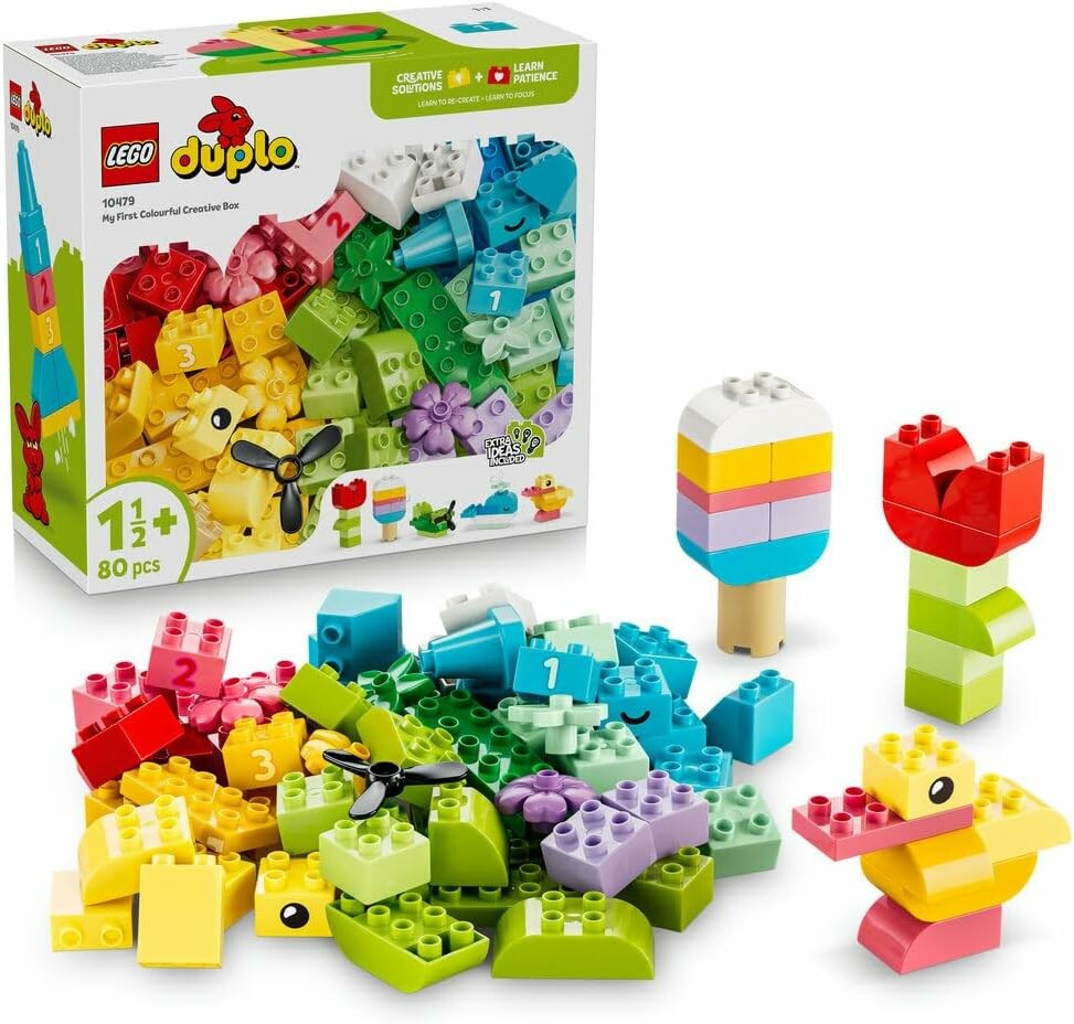 LEGO Duplo 10479 Kreatywne pudełko pełne kolorów - klocki konstrukcyjne