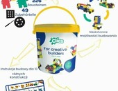 Clics Toys Bęben CD007 – klocki konstrukcyjne 275 elementów, 10 w 1 – zdjęcie 2