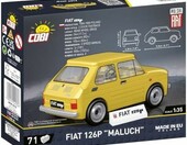 COBI Fiat 126P – klocki konstrukcyjne, model 1:35, 70 elementów – zdjęcie 3