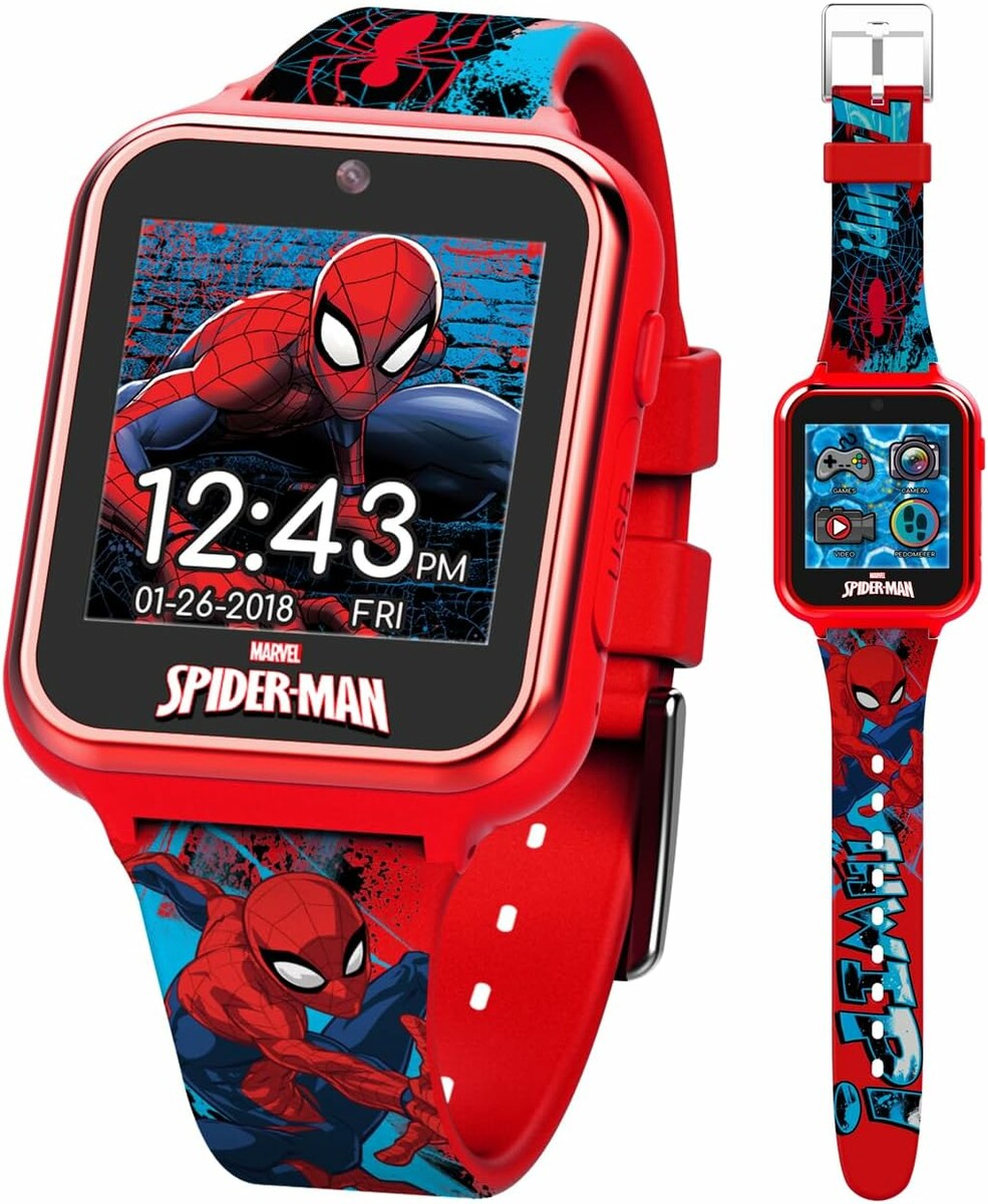 Accutime Smartwatch dziecięcy z kamerą i grami - elektroniczny zegarek dla dziecka