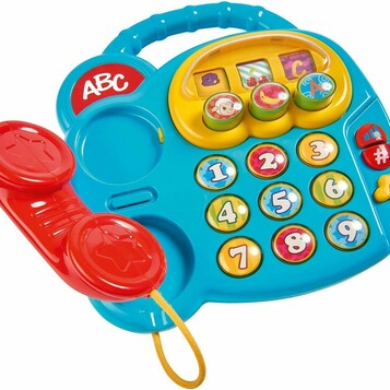 Zabawkowy telefon Simba ABC Kolorowy Telefon (stan nowy)