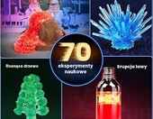 Japace Zestaw naukowy 70 eksperymentów STEM dla dzieci - domowe laboratorium – zdjęcie 2
