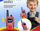 Toyokid Walkie Talkie Pająk - krótkofalówki dla dzieci, zestaw 2 szt. – zdjęcie 5
