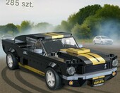 CADA Shelby GT 350 H 1:24 – klocki model samochodu, 285 elementów – zdjęcie 2
