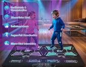 Costway Mata do tańczenia LED dla dzieci - elektroniczna mata muzyczna, 2 graczy – zdjęcie 5