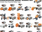 Robot solarny 21w1 TOGETDREAM - zestaw STEM do samodzielnego montażu – zdjęcie 3