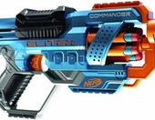 NERF Elite 2.0 Commander RD-6 - pistolet zabawkowy na piankowe strzałki – zdjęcie 1