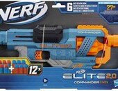 NERF Elite 2.0 Commander RD-6 - pistolet zabawkowy na piankowe strzałki – zdjęcie 5