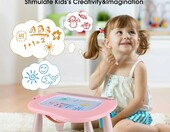 Smasiagon Magnetyczna tablica do rysowania dla dzieci, przenośna – zdjęcie 3