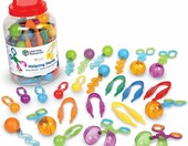 Learning Resources Helping Hands – zestaw pomocy dydaktycznych do motoryki małej, 24 elementy – zdjęcie 1