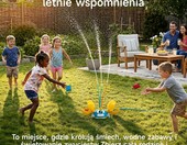 Meribbit Zraszacz Krab 3w1 - zabawka ogrodowa wodna z rzucaniem woreczków – zdjęcie 2