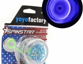 YoyoFactory Spinstar LED - świecące jojo dla dzieci, niebieskie – zdjęcie 1