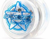 YoyoFactory Spinstar LED - świecące jojo dla dzieci, niebieskie – zdjęcie 2
