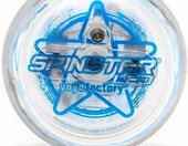 YoyoFactory Spinstar LED - świecące jojo dla dzieci, niebieskie – zdjęcie 3