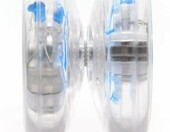 YoyoFactory Spinstar LED - świecące jojo dla dzieci, niebieskie – zdjęcie 4