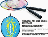 Schildkröt zestaw do badmintona dla dzieci, 2 rakietki + 2 lotki – zdjęcie 3