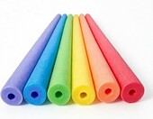 Makarony do pływania 120 cm 6 szt. - piankowe nudle basenowe – zdjęcie 1