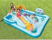 INTEX Plac zabaw Dżungla z basenem i zjeżdżalnią 244x198x71 cm – zdjęcie 5