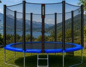 Arebos Sprężyny do trampoliny 165 mm - zestaw 24 szt., stal nierdzewna – zdjęcie 2