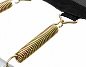 Arebos Sprężyny do trampoliny 165 mm - zestaw 24 szt., stal nierdzewna – zdjęcie 4